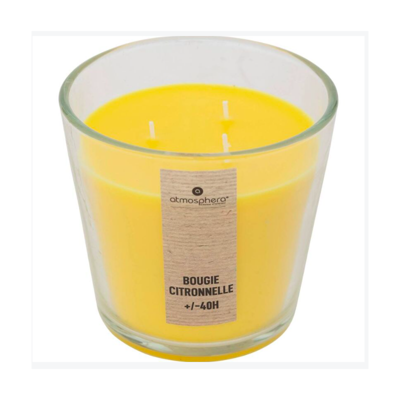 Recharge bougie citronnelle artisanale