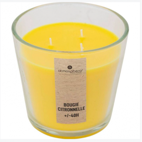 Recharge bougie citronnelle artisanale